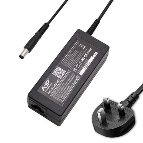 Image of NEW 19.5V 3.34A 65W AC ADAPTER REPLACEMENT FOR Dell AA22850 LAPTOP POWER SUPPLY CHARGER WITH UK POWER CORD