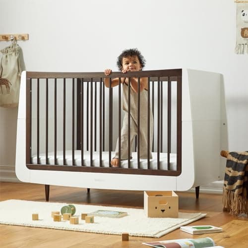 Image of SnuzKot Skandi Cot Bed, The Natural Edit - Ebony