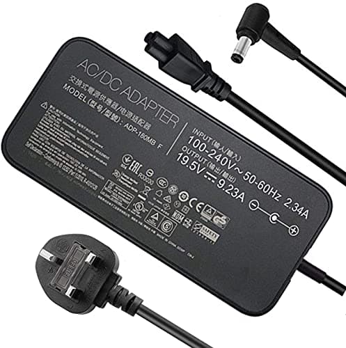 Image of 19.5V 9.23A 180W AC Charger Compatible for ASUS Laptop G750JX G750JW G750JM G750JW-DB71 GL502 GL502VT GL502VS GL502VM GL702VM GL702VT ADP-180MB F FA180PM111