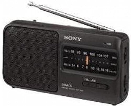 Image of Sony ICF 390 AM/FM Portable Radio