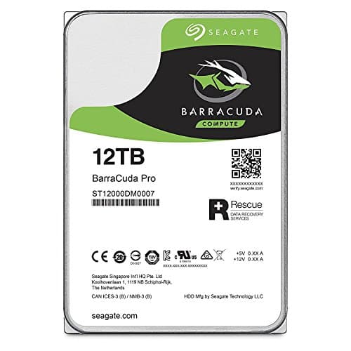 Image of Seagate 12TB ST12000DM0007 BarraCuda Pro 3.5" 7200 RPM Internal Hard Drive