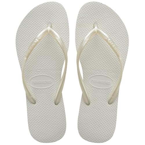Image of Havaianas Slim Women Flipflop White 4.5/5 UK
