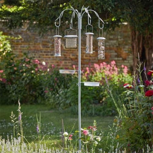 Image of Chapelwood Complete Wild Willow Bird Feeder Feeding Station - Feeders included