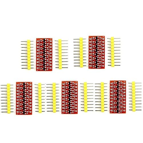 Image of DollaTek 5PCS 8 Channel I2C IIC Logic Level Module Converter Bi-Directional for Arduino