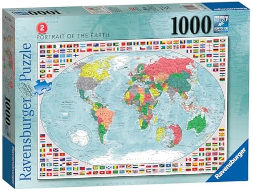 Image of Ravensburger - Portrait of The Earth 2, 1000 Piece Jigsaw Puzzle for Adults & for Kids Age 12 and Up