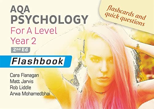 Image of AQA Psychology for A Level Year 2 Flashbook: 2nd Edition