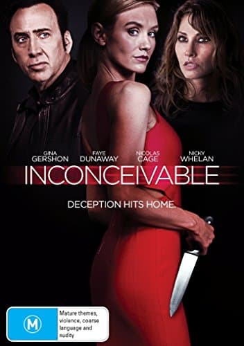 Image of Inconceivable | Nicolas Cage, Faye Dunaway, Gina Gershon | NON-UK Format | Region 4 Import - Australia