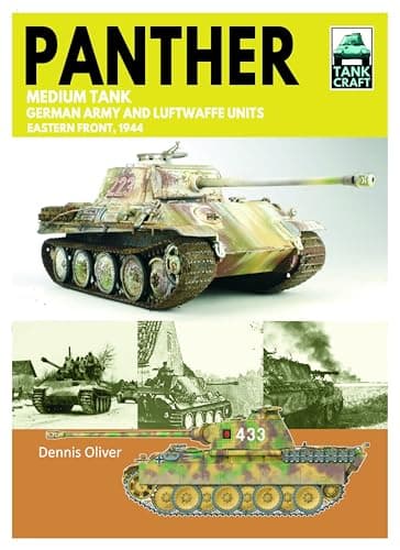 Image of Tank Craft 46 Panther Medium Tank German Army Waffen-SS and Luftwaffe Units: Eastern Front, 1944