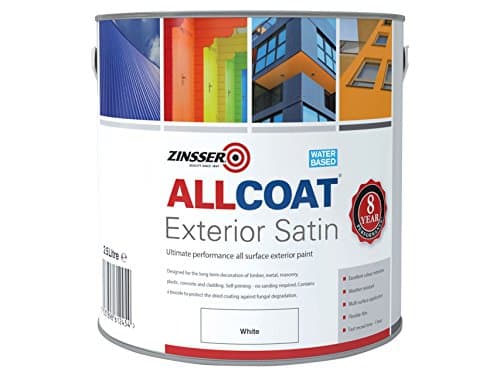 Image of Zinsser ZINACEWH25L ACEWH25L ALLCOAT Exterior White Primer/Finish 2.5 Litre