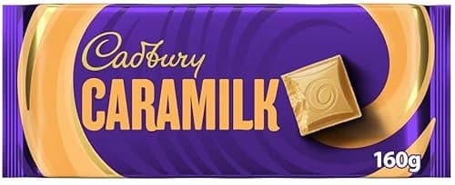 Image of Premium chocolate bar - Best size Gift For Friend & Family (Cadbury Caramilk Golden Caramel Chocolate Bar 160g)
