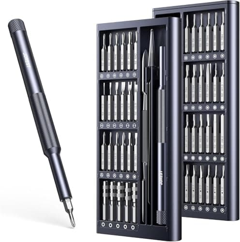 Image of JOREST 50 in 1 Precision Screwdriver Set with Security Torx, Magnetic Mini Repair kit for MacBook, Laptop, PS4, PS5, iPhone, Nintendo Switch, Glasses, Watch, Toy, Stocking Stuffers Gifts for Men