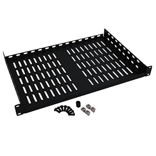 Image of Tripp Lite Cantilevel 1U Fixed Shelf for 2 or 4-Post Server Racks, Supports up to 18 kg (SRSHELF2P1U)