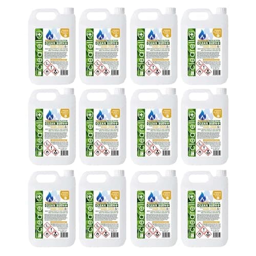 Image of Clearell 64L | Pack of 16 x 4L | CLEAN BURN Premium Paraffin Class 1 Grade | BS2869 C1
