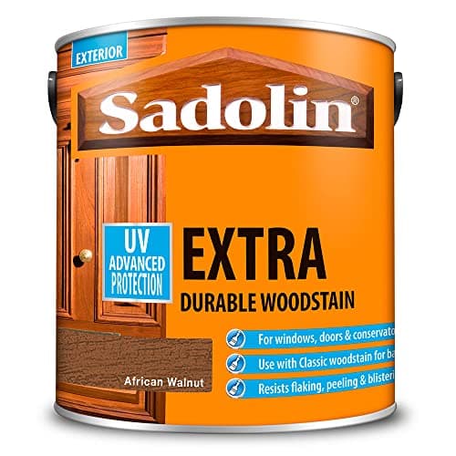 Image of Sadolin 2.5 Litre Extra Durable Woodstain African Walnut