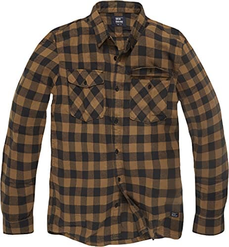 Image of Vintage Industries Harley Shirt, brown, 3XL
