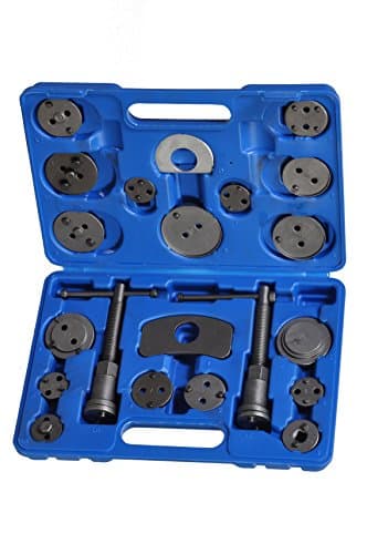 Image of Tech Traders® BRAKE CALIPER PISTON REWIND WIND BACK TOOL KIT 21PCS