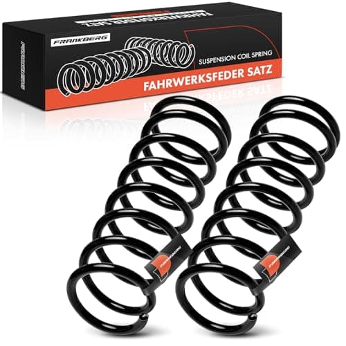 Image of Frankberg 2x Coil Spring Rear Axle Left Right Compatible with X-type Estate X400 2003-2009 Replace# RD6505
