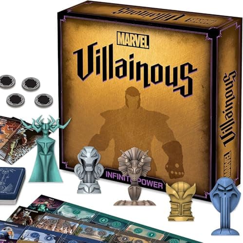 Image of Ravensburger Marvel Villainous Infinite Power - Strategy Board Games for Adults and Kids Age 12 Years Up - Can Be Played as a Stand-Alone or Expansion