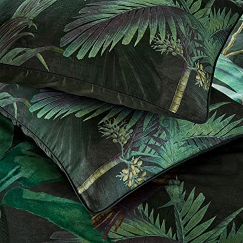 Image of Paoletti Siona Housewife Pillowcase Set, Cotton, Multi, 50cm x 70cm