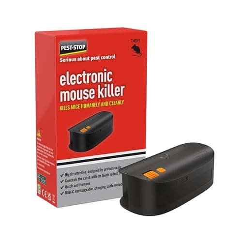 Image of Pest-Stop Electronic Mouse Trap | Highly Effective | Mess Free | Mouse Control | Mice Trap