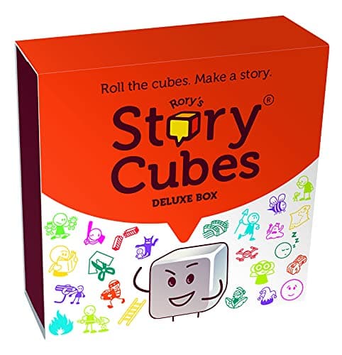 Image of Asmodee | Story Cubes: Deluxe Box (Contents £39 RRP) | Dice Game | Ages 6+ | 1+ Players | 20 Minutes Playing Time