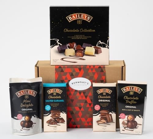 Image of The Ultimate Baileys Irish Cream & Chocolate Hamper - Includes Selection Box, Truffles, Mini Delights, Salted Caramel & Truffle Chocolate - Exclusive to Burmont's