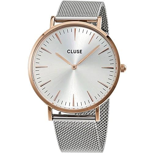 Image of CLUSE Womens Quartz Watch, Analogue Classic Display and Stainless Steel Strap CL18116