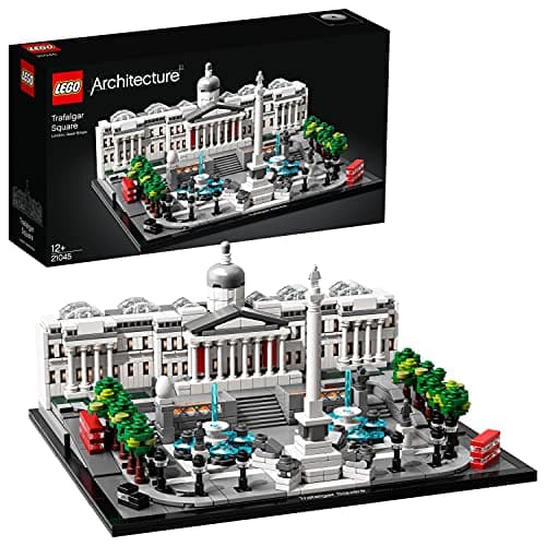 Image of LEGO 21045 Architecture Trafalgar Square Set, with London Landmark, National Gallery Collectible Model Kits for Adults to Build