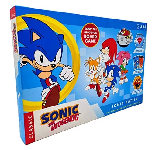 Image of Sonic the Hedgehog Board Game - Sonic Battle - The Search for the Chaos Emeralds