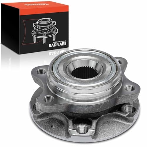 Image of Frankberg 1x Wheel Bearing Stroke Front Axle Compatible with 100 443 444 100 4A C4 100 Avant 445 446 100 Avant 4A C4 200 447 448 200 Avant 447 448 A4 8EC B7 A4 8E2 B6 A4 8D2 B5 Replace# 8E0498625B