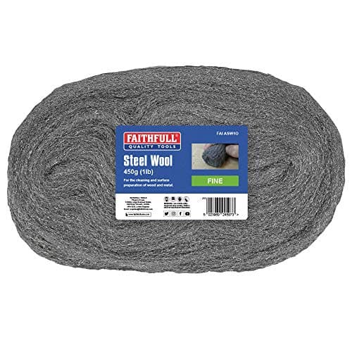 Image of Faithfull Steel Wire Wool 450g Grit: FINE