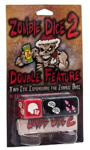 Image of Steve Jackson Games | Zombie Dice 2: Double Feature | The Hilarious Fast-Paced Dice Expansion for 2 or More Players | Ages 10 and Up | English