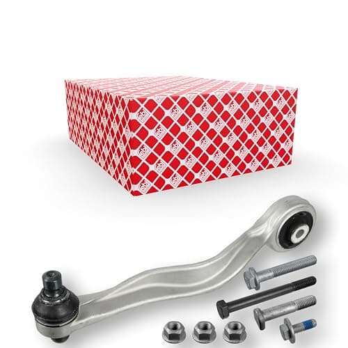 Image of febi bilstein 33368 Control Arm with additional parts, bush and joint, pack of one