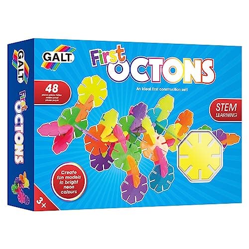 Image of Galt Toys, First Octons, Construction Toy, Ages 3 Years Plus