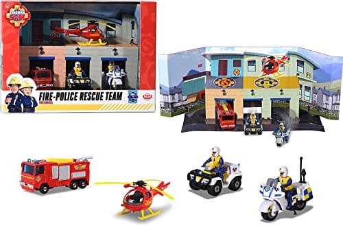 Image of Dickie Toys Sam Fire Rescue Team Set