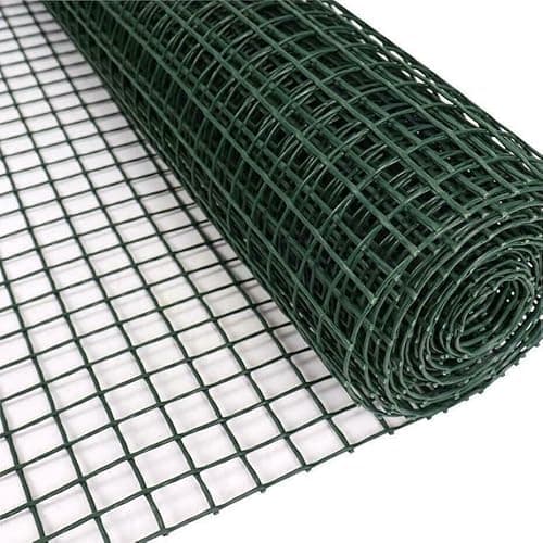 Image of 50CM x 5M Plastic Mesh Garden Fencing – Heavy Duty Fruit Vegetable Green Netting Garden Mesh Climbing Plant Support Plastic Trellis