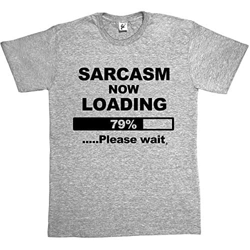 Image of Fancy A Snuggle Sarcasm Now Loading Funny Joke Heather Grey Mens Cotton Short Sleeve T-Shirt Size XXXL 3XL Great for Father's Day Dad T-Shirt Brother Uncle Friend Joke