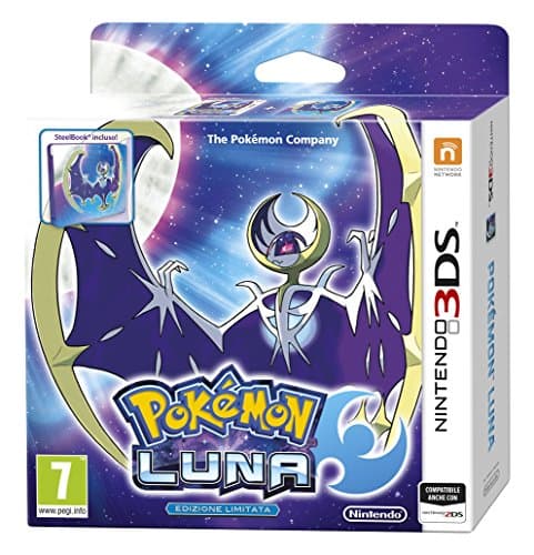 Image of NINTENDO POKEMON LUNA FAN EDITION PER NINTENDO 3DS STEELBOOK INCLUSO VERSIONE ITALIANA