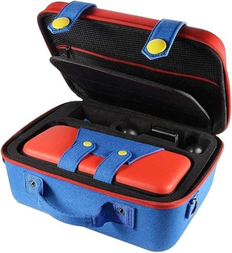 Image of Travel Storage Bag for Controllers and Accessories - Protective Hard Shell Design with Large Capacity and Shoulder Strap