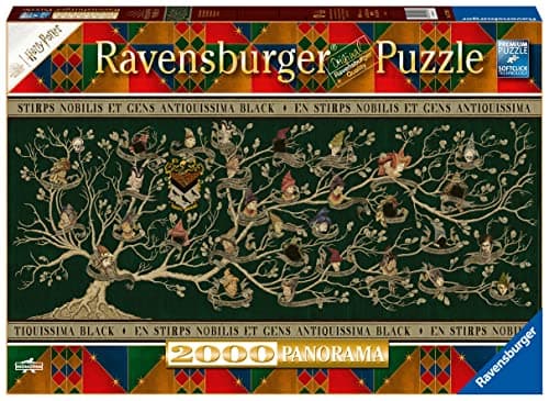 Image of Ravensburger Harry Potter The Black Family Tree 2000 Piece Jigsaw Puzzles for Adults and Kids Age 12 Years Up