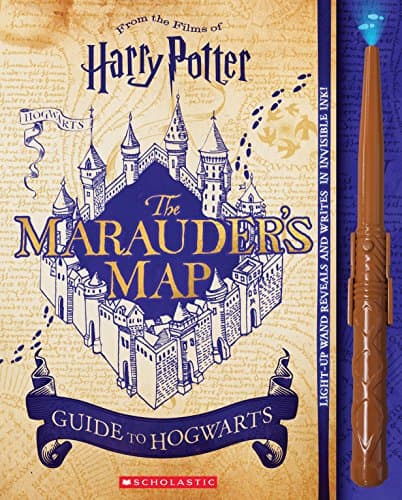 Image of Harry Potter: The Marauder's Map Guide to Hogwarts (book and wand set)