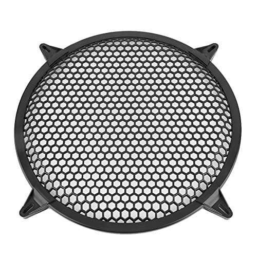 Image of Speaker Cover, 12inch Car Audio Subwoofer Circle Grill Mesh Sub Woofer Circular Protector Cover Modification Protect Guard Black