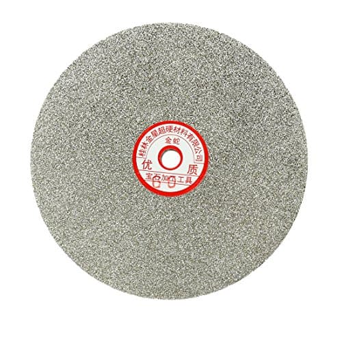 Image of sourcingmap 200mm 8-inch Grit 60 Diamond Coated Flat Lap Disk Wheel Grinding Sanding Disc