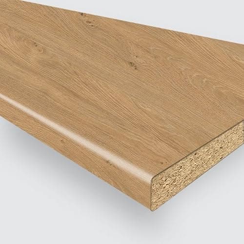 Image of Stone Oak 1.5m x 600mm x 40mm Kitchen Worktop 100% Water Resistant Countertop