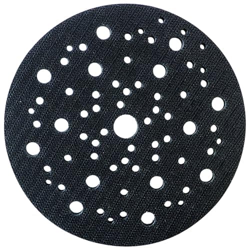 Image of 150mm 70 Hole Professional Interface Sanding Pad Savers for Mirka CEROS DEROS, 6” Medium Density Hook & Loop Random Orbital Sander Impact-Resistant Backing Pads Saver Cushion Protecting Discs Polisher