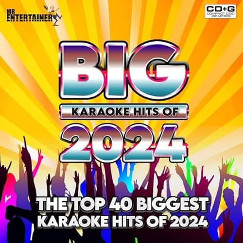 Image of Mr Entertainer Big Karaoke Hits of 2024 Karaoke CDG Pack. Top 40 Latest Chart Pop Songs