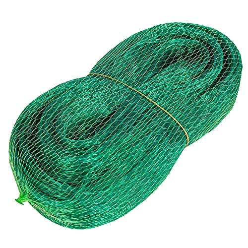 Image of Anti-Bird Netting - Green/Black | Protect Your Plants From Birds | Mesh Fencing | 4M x 5M