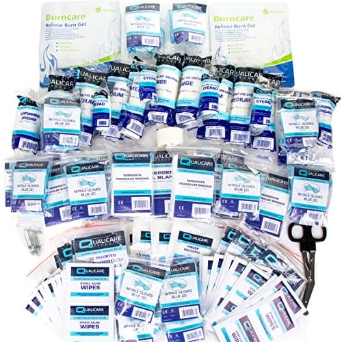 Image of Premium 210pc First Aid Kit Refill Large BSI UK Approved