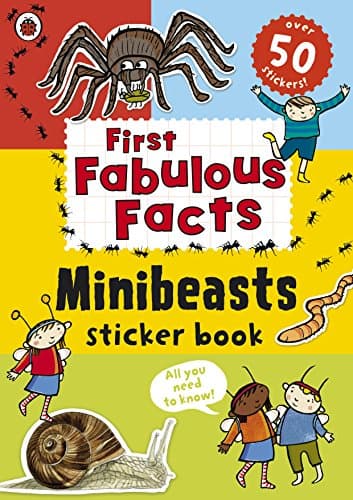 Image of Ladybird First Fabulous Facts: Minibeasts Sticker Book