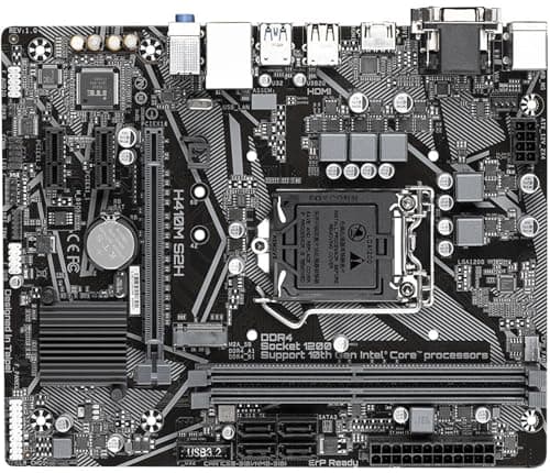 Image of Gaming Motherboard Fit For GIGABYTE H410M S2H Motherboard Intel H470 LGA1200 DDR4 32GB Support I5-10600 10100 10900 10400 10105